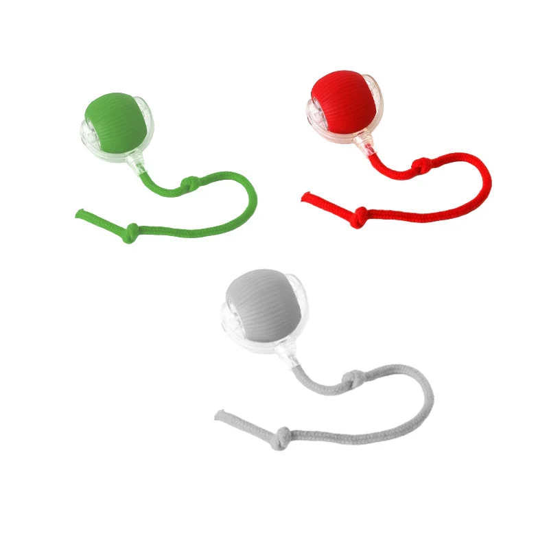 Euroselle WhiskerRoll Interactive Cat Toy Ball With Multiple Modes And Durable Silicone
