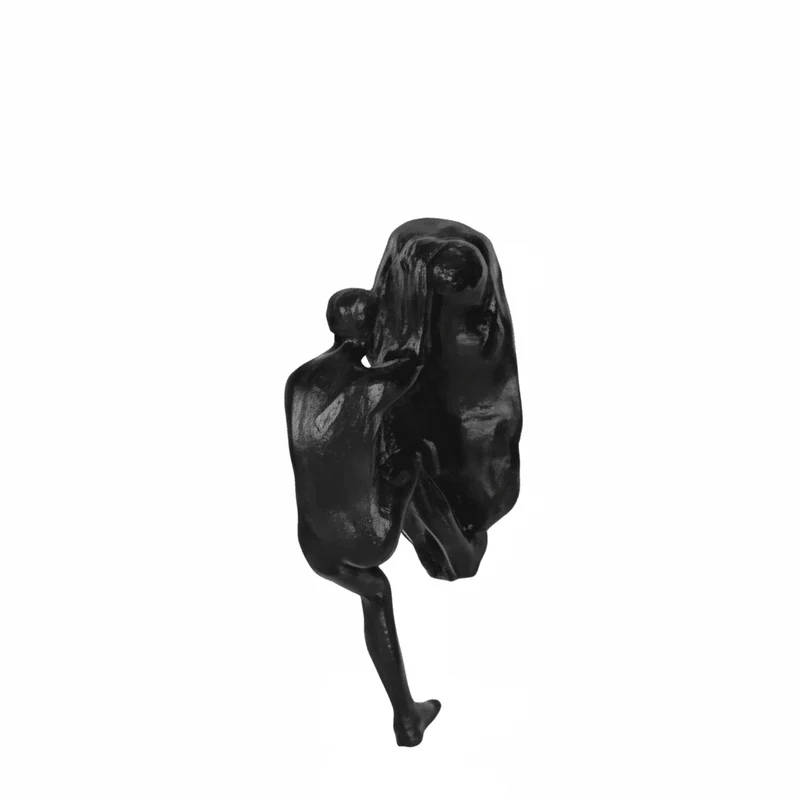 Euroselle Handmade Resin Climbing Wall Sculpture For Dynamic Movement And Depth