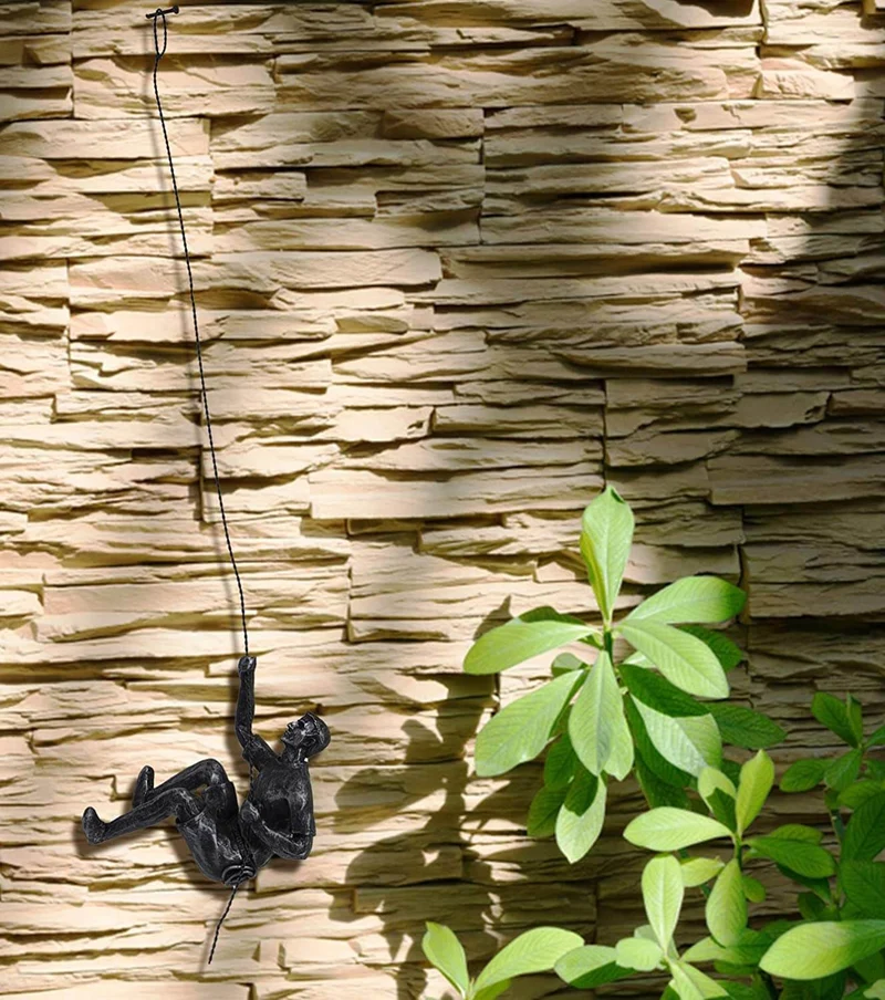 Euroselle Handmade Resin Climbing Wall Sculpture For Dynamic Movement And Depth