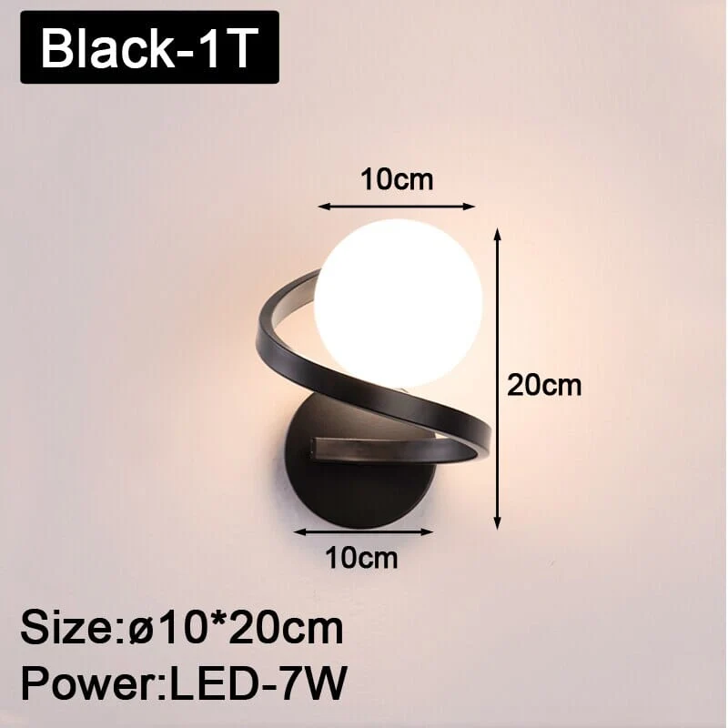Noah Copper LED Wall Lights By Euroselle Warm Ambient Glow