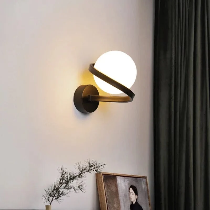 Noah Copper LED Wall Lights By Euroselle Warm Ambient Glow