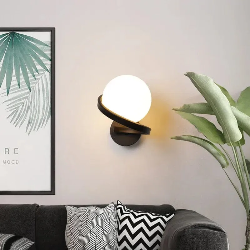 Noah Copper LED Wall Lights By Euroselle Warm Ambient Glow