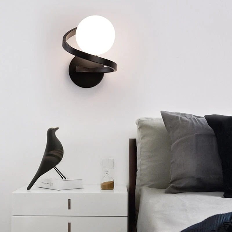 Noah Copper LED Wall Lights By Euroselle Warm Ambient Glow