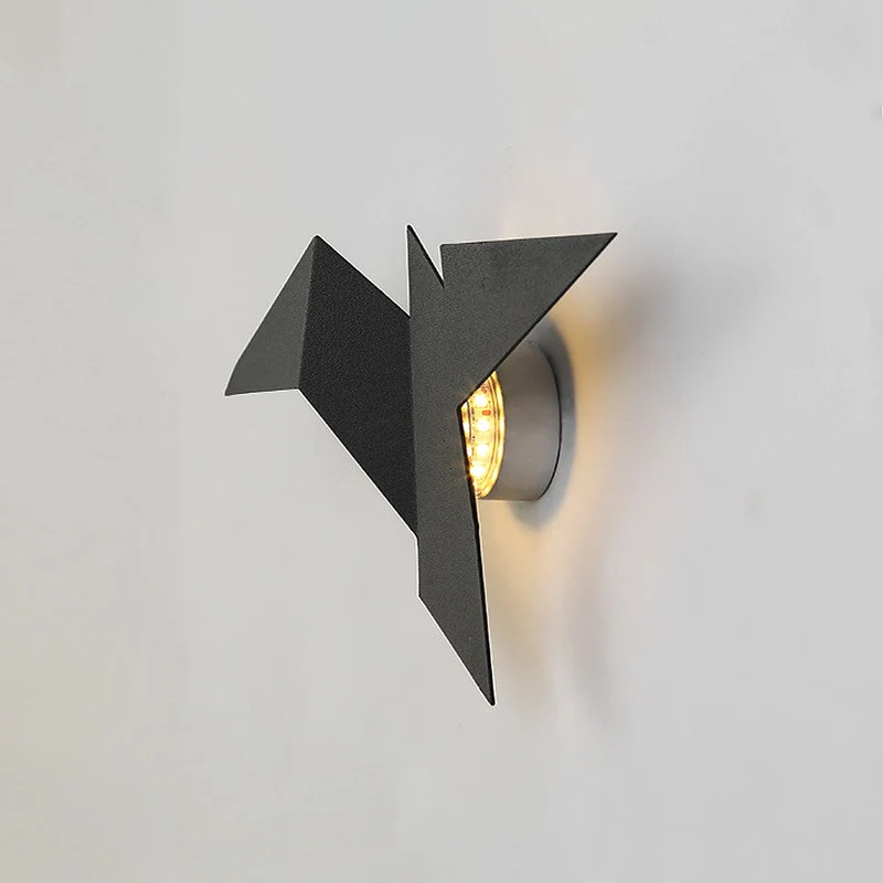 Alora Bird-Shaped Iron Wall Light With LED Euroselle