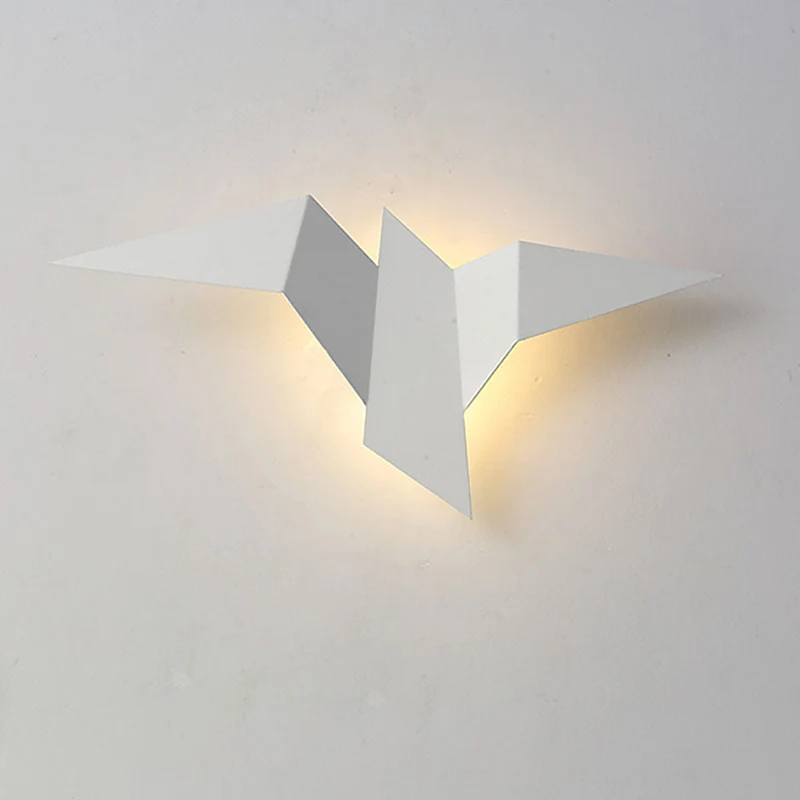 Alora Bird-Shaped Iron Wall Light With LED Euroselle