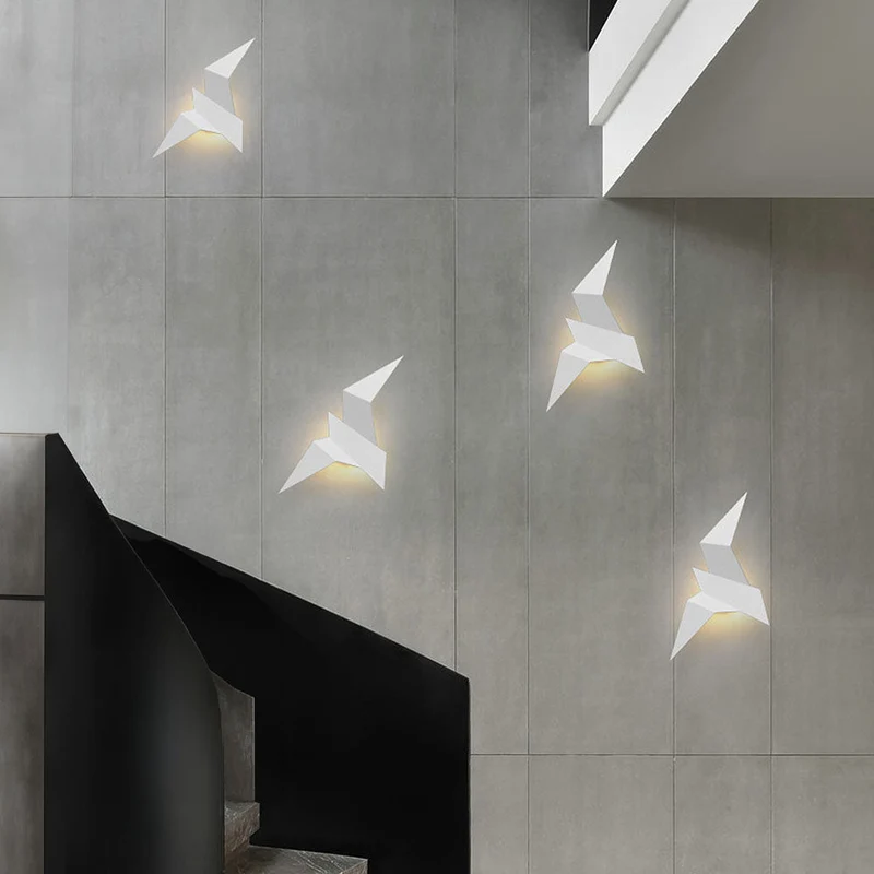 Alora Bird-Shaped Iron Wall Light With LED Euroselle