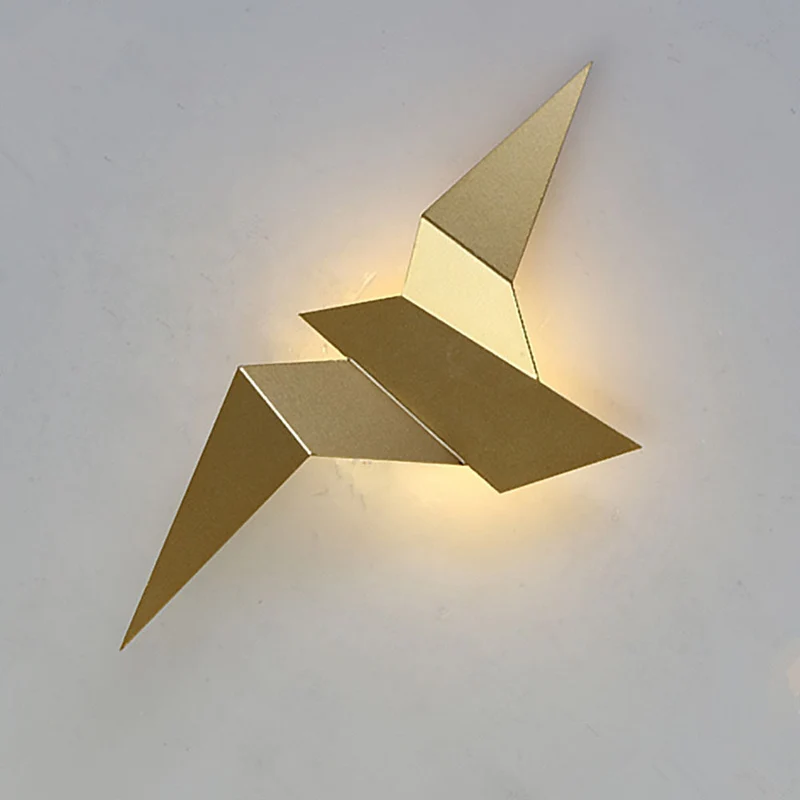 Alora Bird-Shaped Iron Wall Light With LED Euroselle