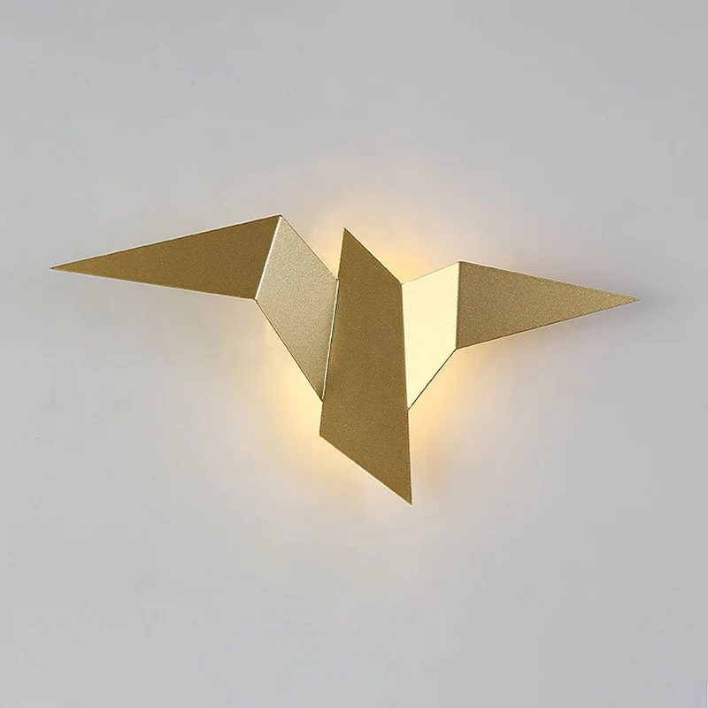Alora Bird-Shaped Iron Wall Light With LED Euroselle