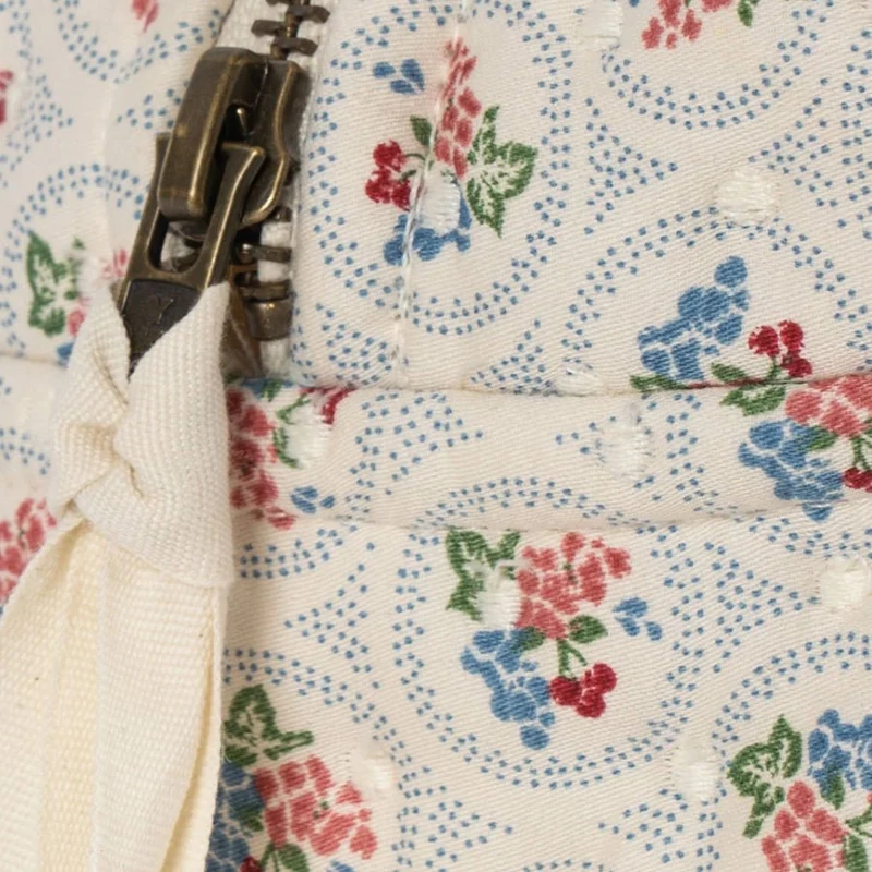 Kleine gesteppte Kulturtasche in Verona Blues