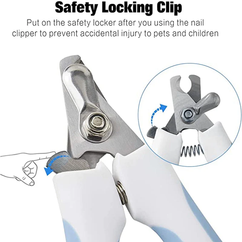 Euroselle Ergonomic Pet Nail Clipper for Safe and Stress Free Grooming