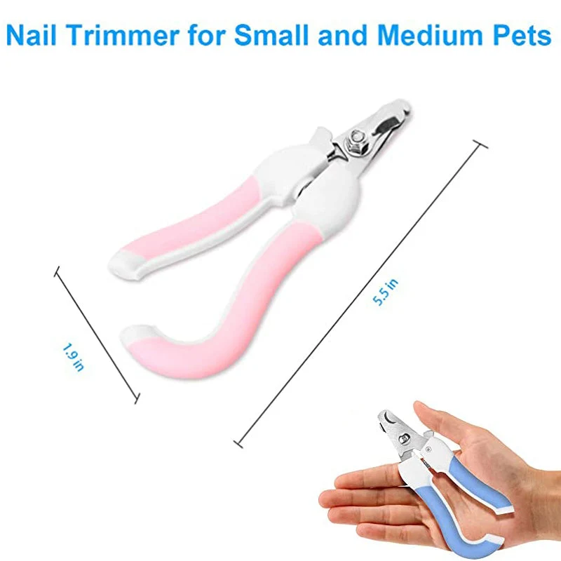 Euroselle Ergonomic Pet Nail Clipper for Safe and Stress Free Grooming