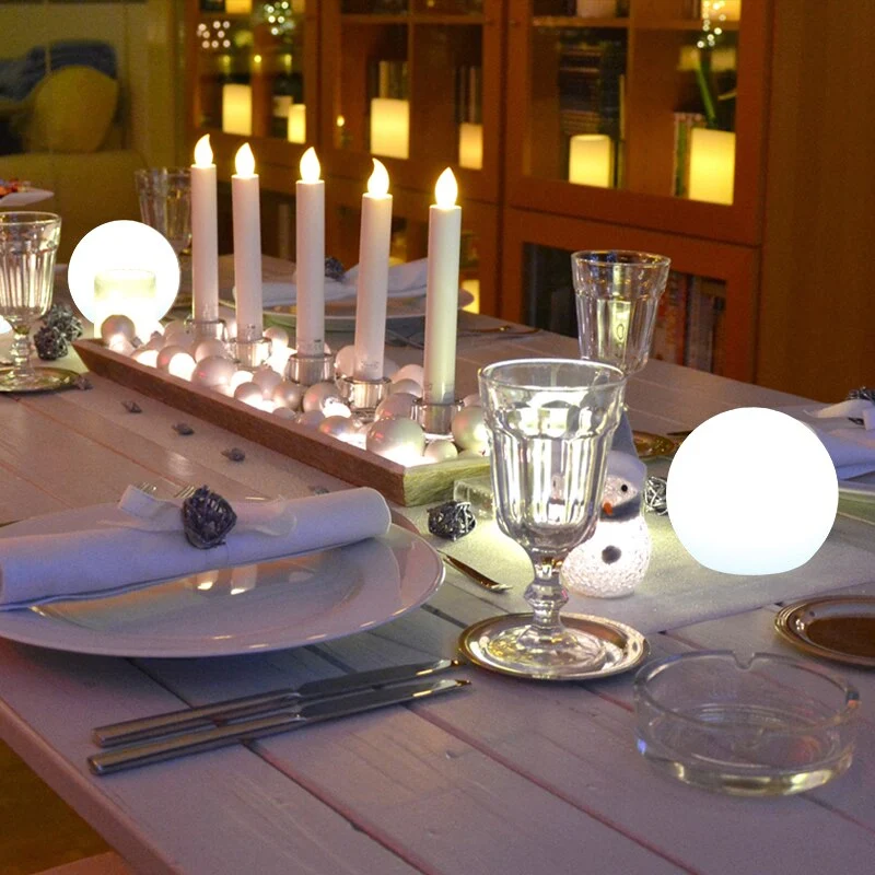 Lunar Cordless LED Indoor And Outdoor Table Light Euroselle