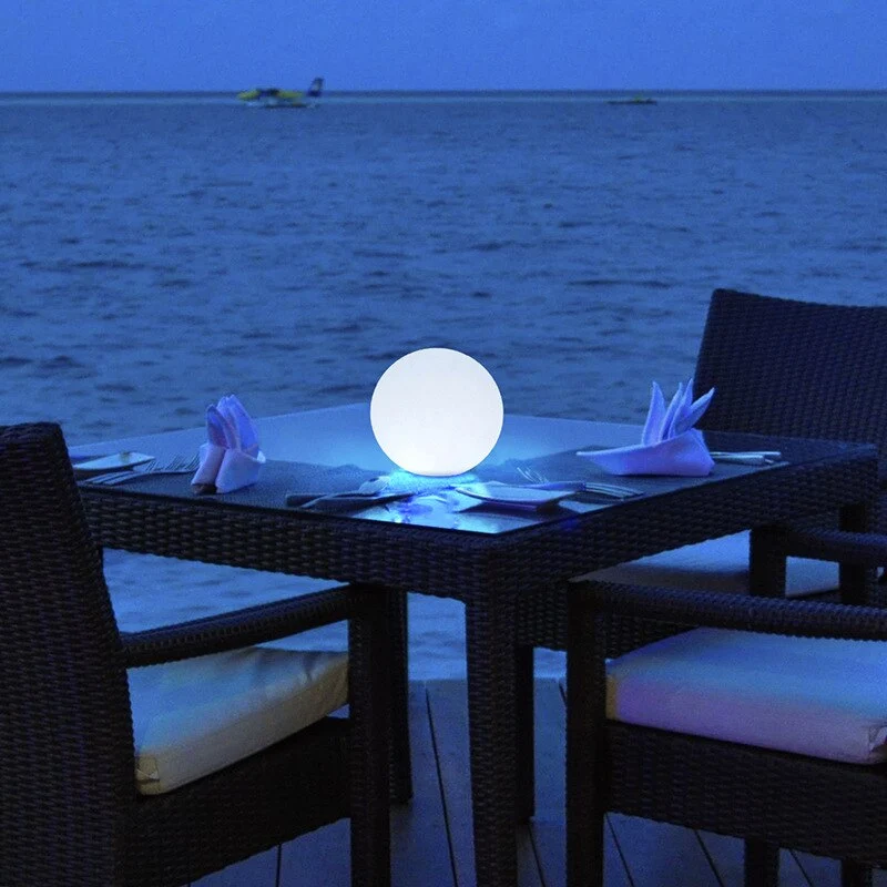 Lunar Cordless LED Indoor And Outdoor Table Light Euroselle