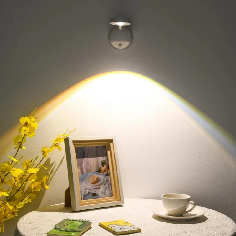 Fluxora Wireless LED Wall Light With Motion Sensor For Hallways