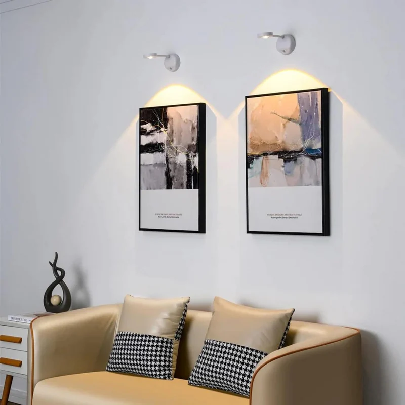 Fluxora Wireless LED Wall Light With Motion Sensor For Hallways