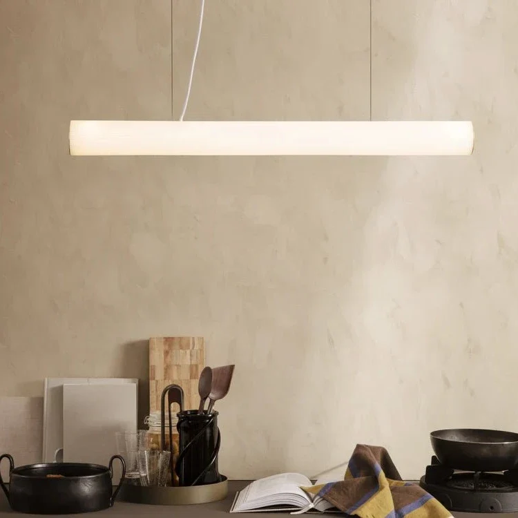 Vuelta Pendelleuchte Glas Messing 60 & 100 cm - ferm LIVING