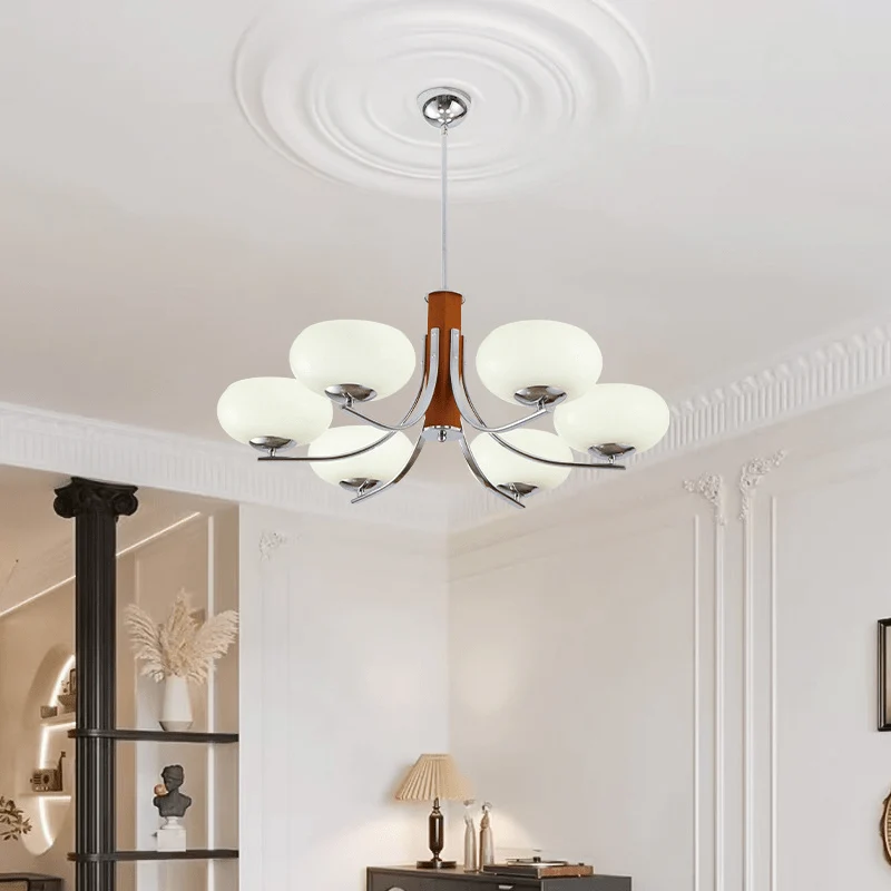 Marcelli Modern Minimalist LED Chandelier In Bauhaus Style By Euroselle