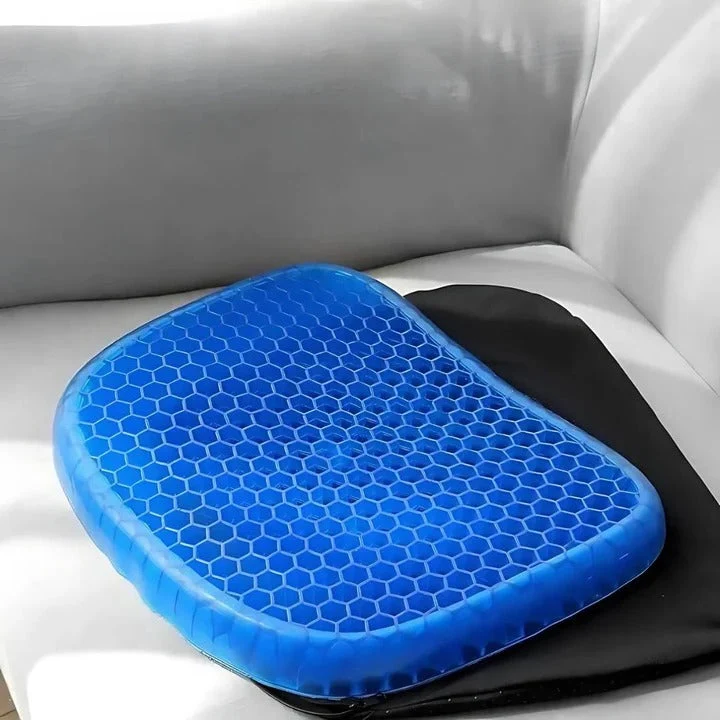 Euroselle Gel Seat Cushion For Tailbone And Back Support