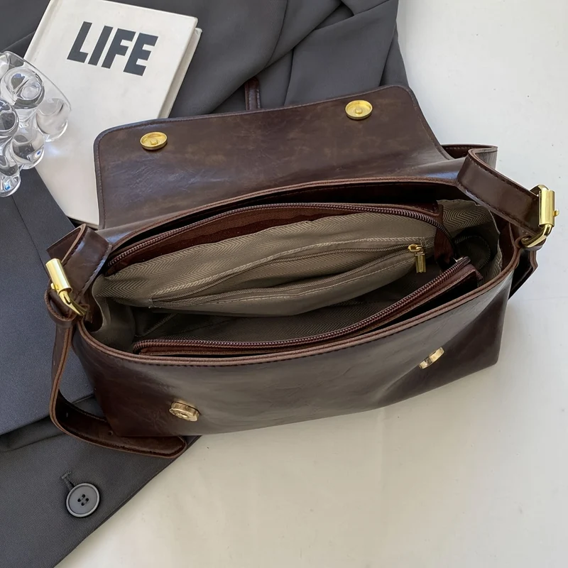 Euroselle Nova Flap Bag For Campus And Parties With Durable And Spacious Compartments
