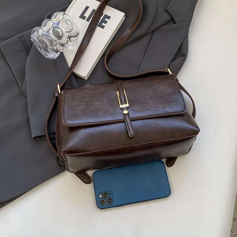 Euroselle Nova Flap Bag For Campus And Parties With Durable And Spacious Compartments