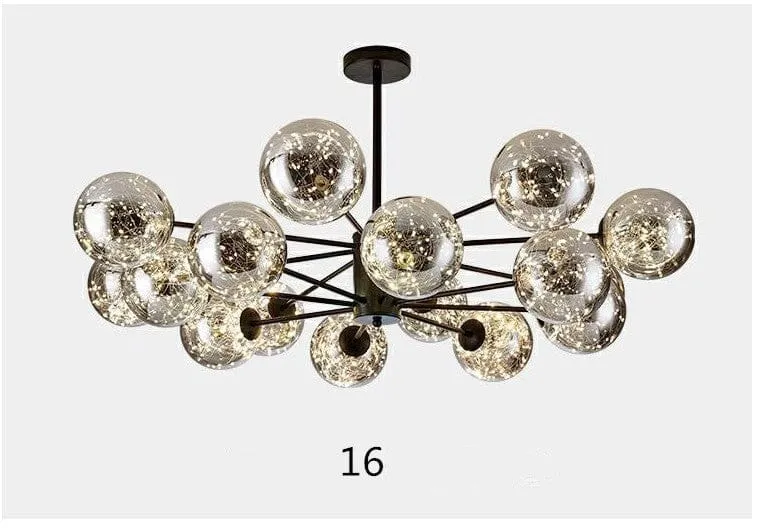 Euroselle Magic Bean Glass Chandelier With 12 Or 16 Heads