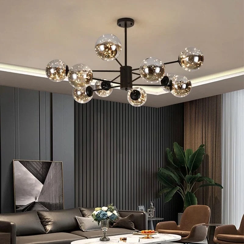 Euroselle Magic Bean Glass Chandelier With 12 Or 16 Heads
