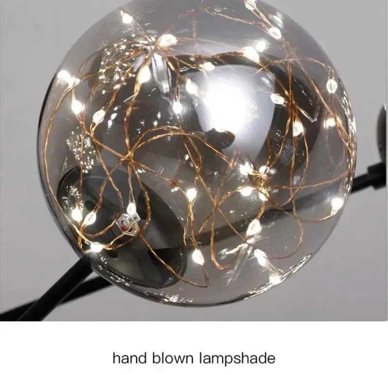 Euroselle Magic Bean Glass Chandelier With 12 Or 16 Heads