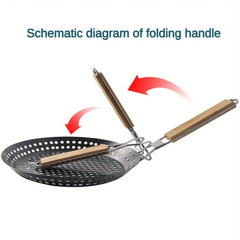 Euroselle Even Heat Outdoor Barbecue Pan For Grilling