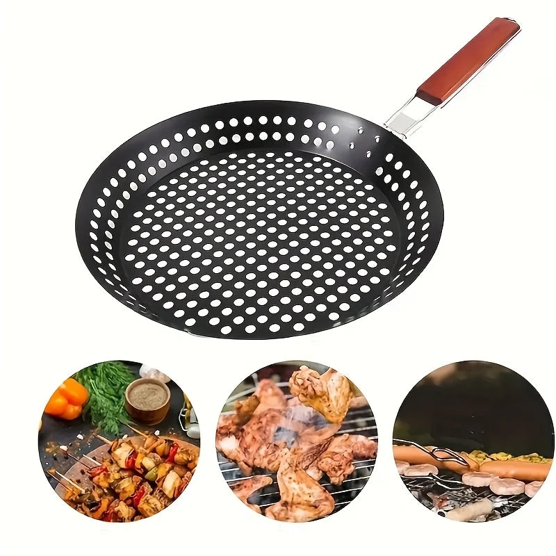 Euroselle Even Heat Outdoor Barbecue Pan For Grilling
