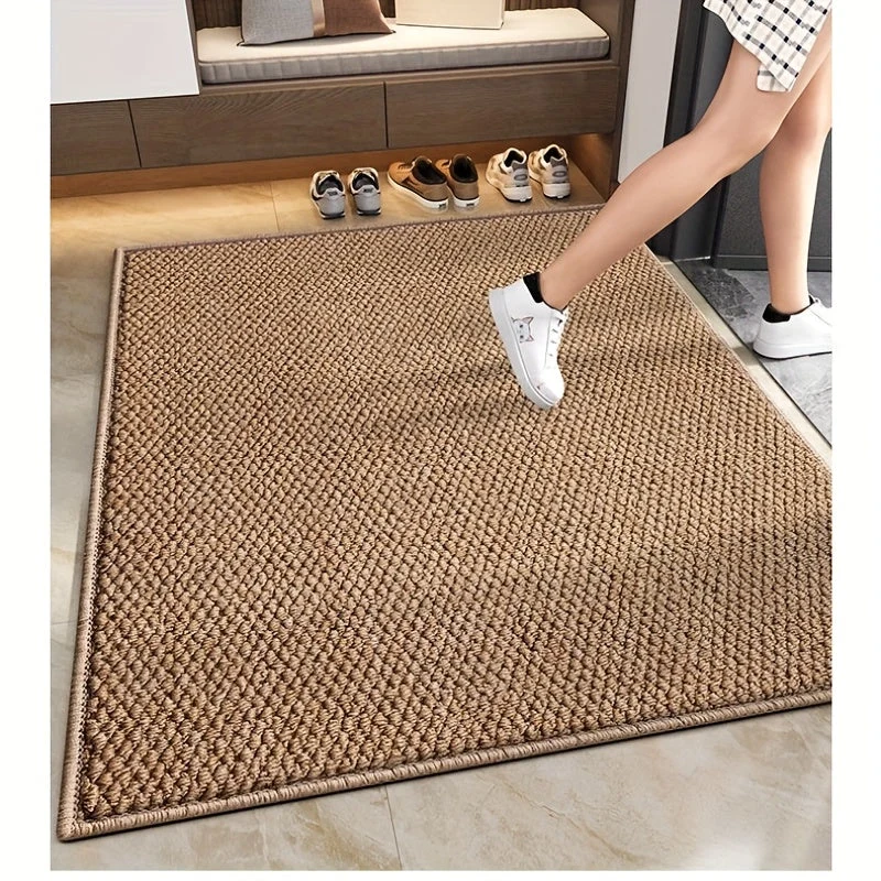 Euroselle Decorative Pineapple Entry Rug With Textured Surface