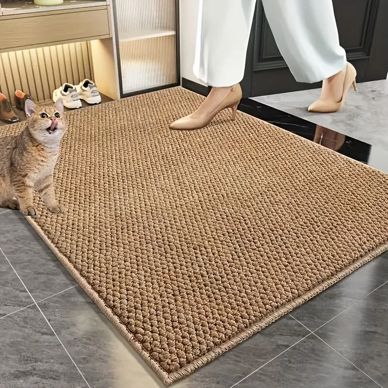 Euroselle Decorative Pineapple Entry Rug With Textured Surface