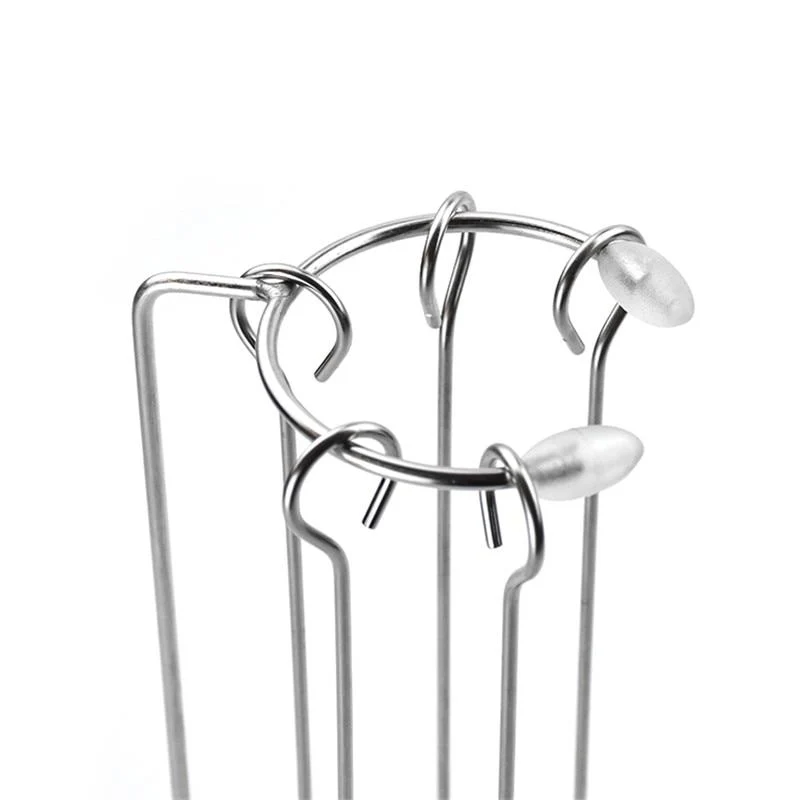 Euroselle Premium Stainless Steel BBQ Skewers Set With Adjustable Grill Rack
