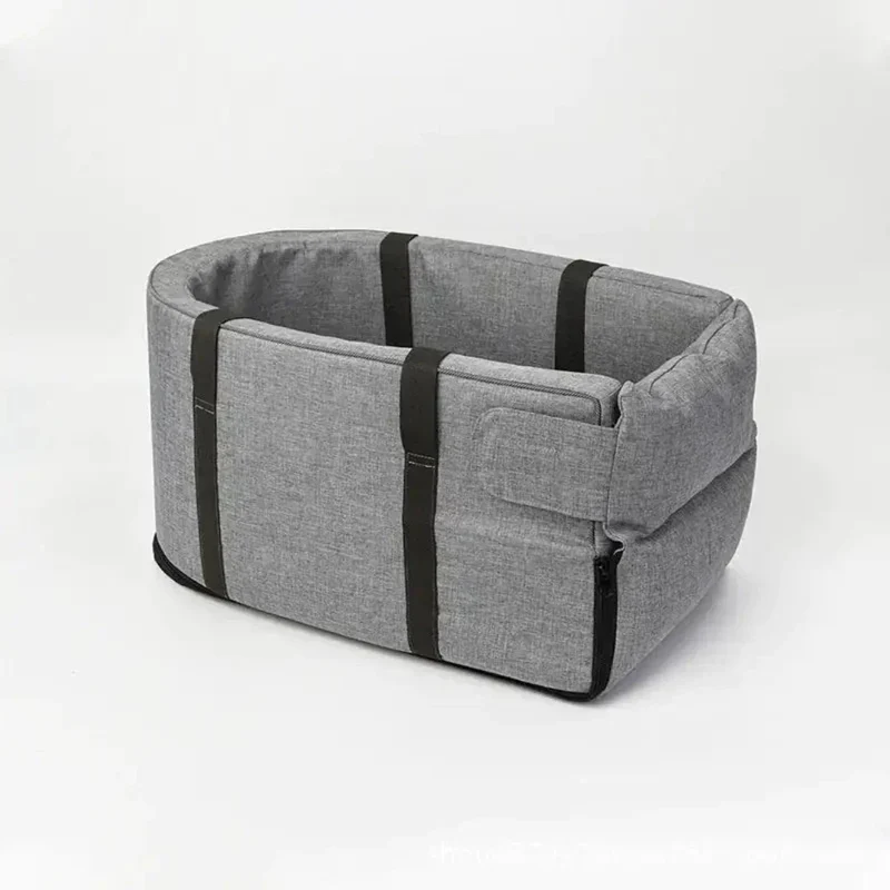 Euroselle Elevated Dog Car Seat Booster For Small Dogs Up To 11 Kg, Comfortable Travel Seat