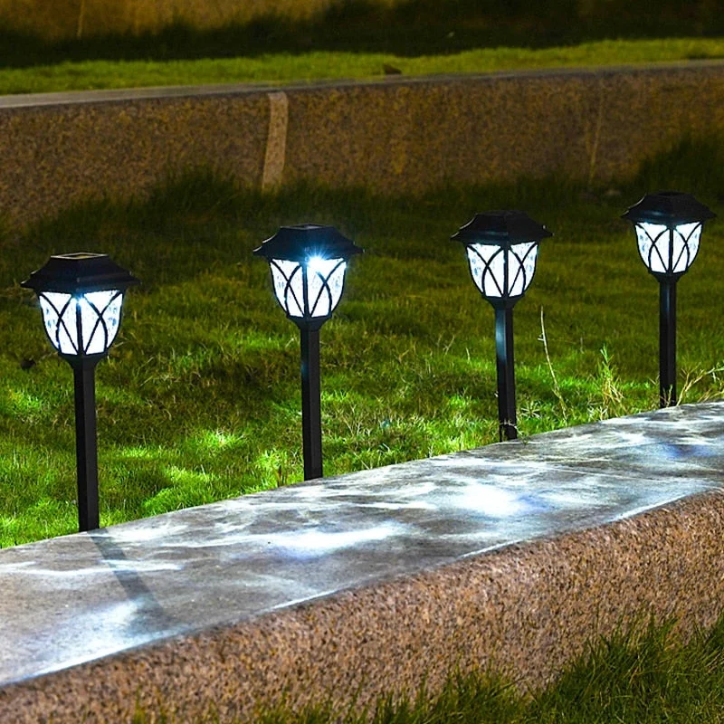 Euroselle Solar Garden Lights Automatic On Off for Outdoor Illumination