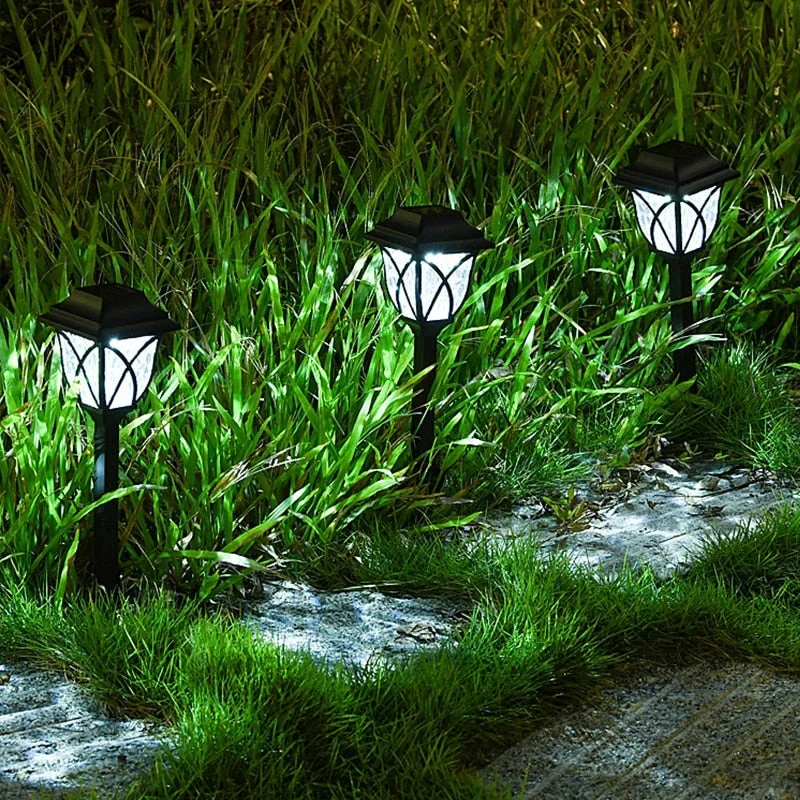 Euroselle Solar Garden Lights Automatic On Off for Outdoor Illumination