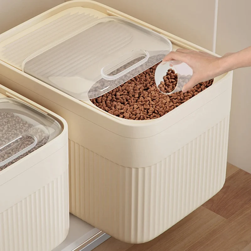 Sealed Pet Food Storage Bin BPA Safe Freshness Container Euroselle
