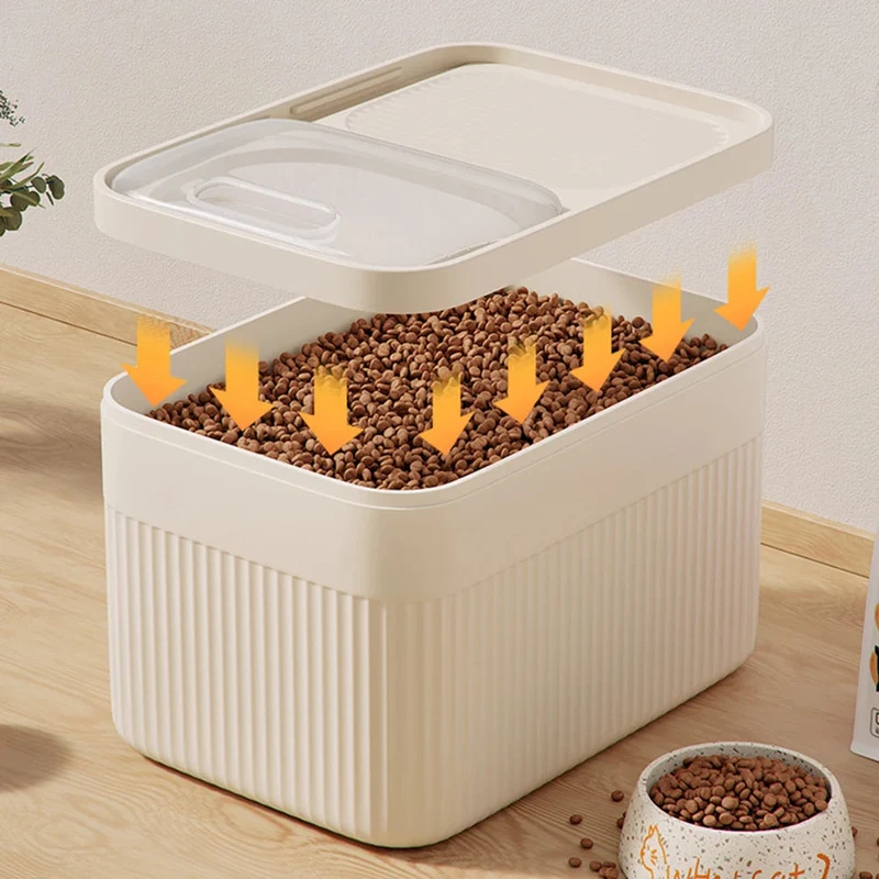 Sealed Pet Food Storage Bin BPA Safe Freshness Container Euroselle