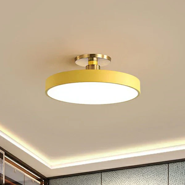 RoundGlow Nordic Built-In Ceiling Lamp With Modern LED Technology Euroselle