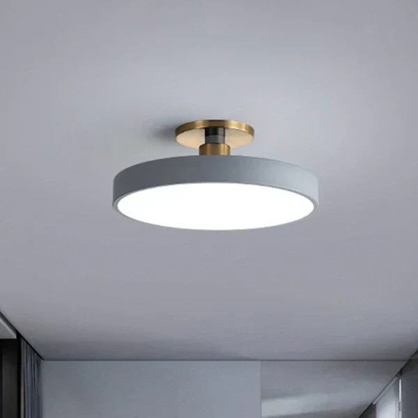 RoundGlow Nordic Built-In Ceiling Lamp With Modern LED Technology Euroselle