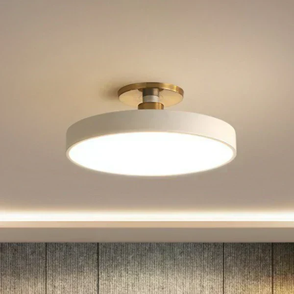 RoundGlow Nordic Built-In Ceiling Lamp With Modern LED Technology Euroselle