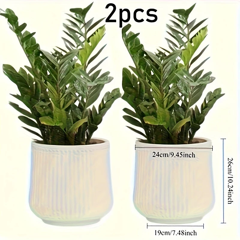 Euroselle Modern Decorative Planters For Elegant Indoor Plant Display
