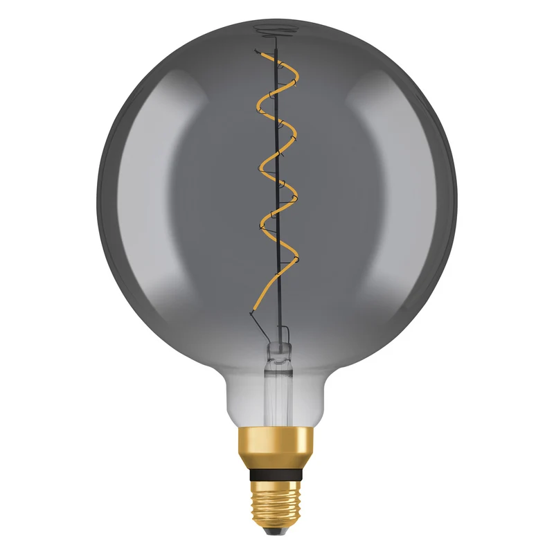 OSRAM VINTAGE 1906® LED Lampe LED CLASSIC GLOBE 4W 818 Smoke E27, 140 lm, 1800 K, Warm Comfort Light