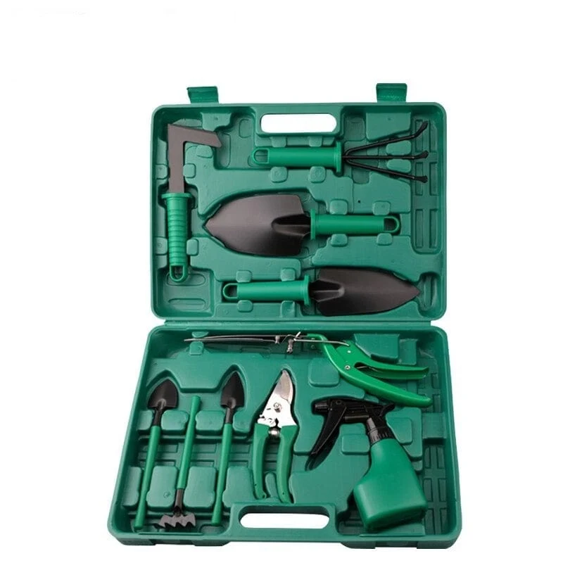 Euroselle 10-Piece Gardening Tool Set for Easy Outdoor Care
