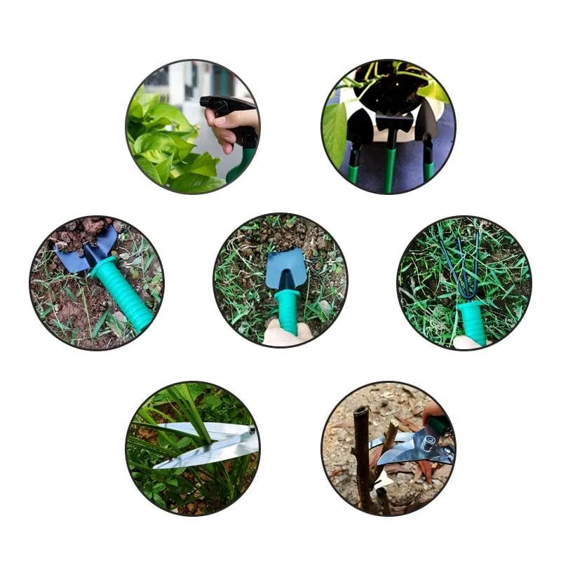 Euroselle 10-Piece Gardening Tool Set for Easy Outdoor Care