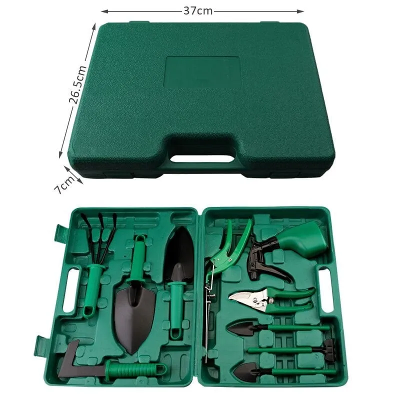 Euroselle 10-Piece Gardening Tool Set for Easy Outdoor Care