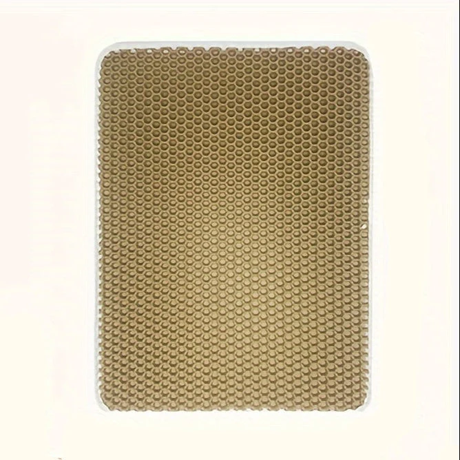 Euroselle Honeycomb Waterproof Cat Litter Mat With Odor Control And Washable