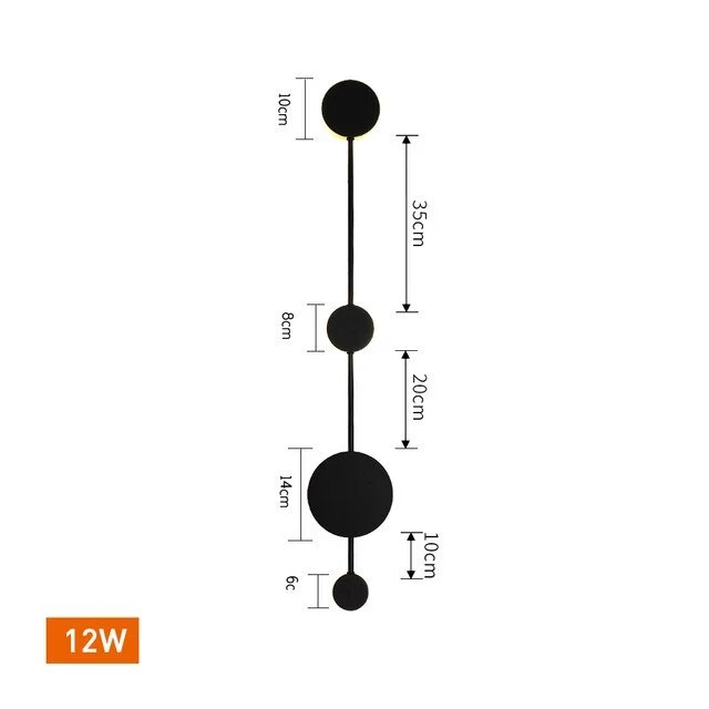 Lunexa Contemporary LED Wall Sconce With Geometric Silhouette By Euroselle