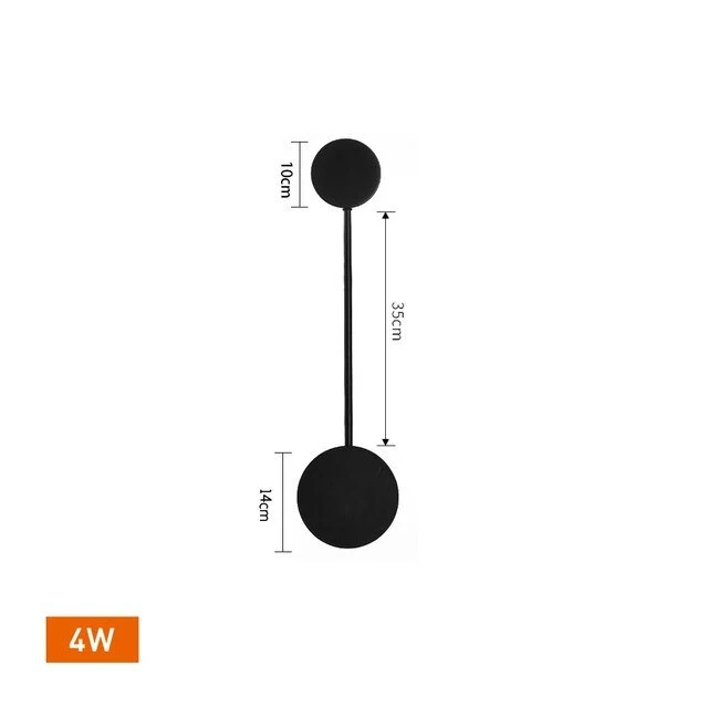 Lunexa Contemporary LED Wall Sconce With Geometric Silhouette By Euroselle