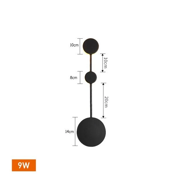 Lunexa Contemporary LED Wall Sconce With Geometric Silhouette By Euroselle