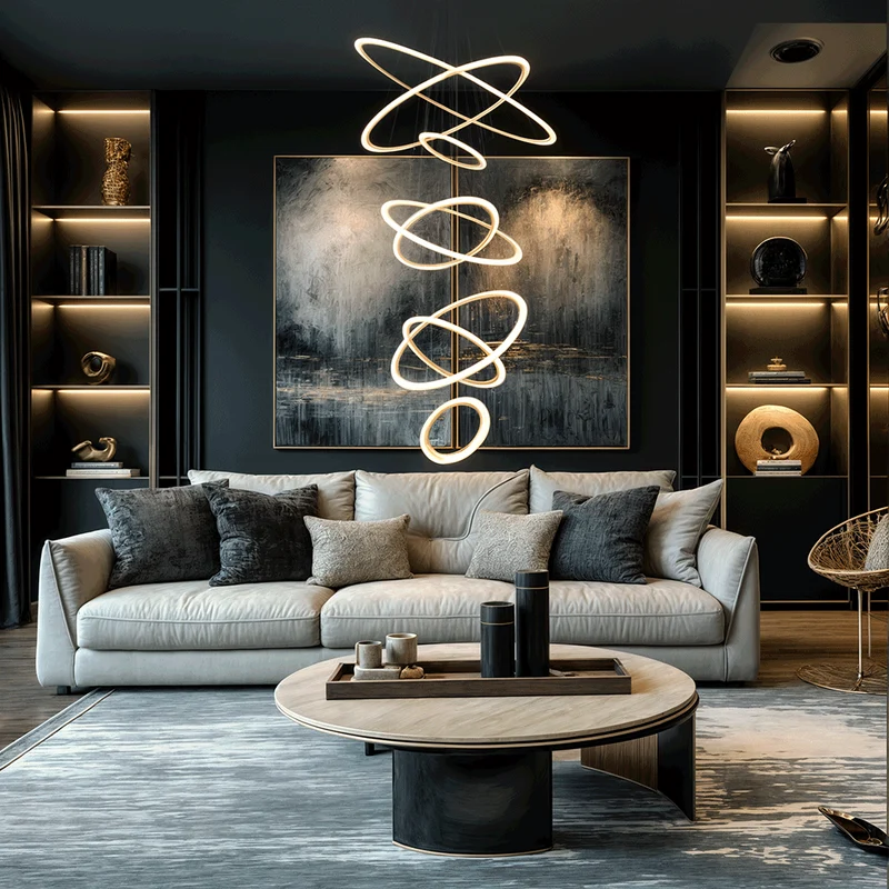 Euroselle Mia Ring Chandelier Mia Ring Chandelier By Euroselle